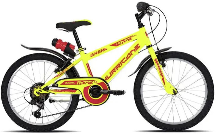 Brera Bicicletta Bambino 20'' Hurricane 6 Velocità