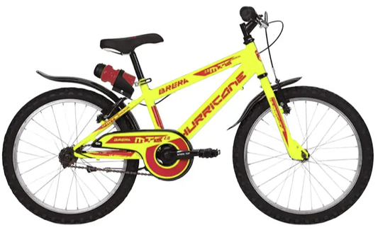 Brera Bicicletta Bambino Mtb 16'' Hurricane Con Rotelle