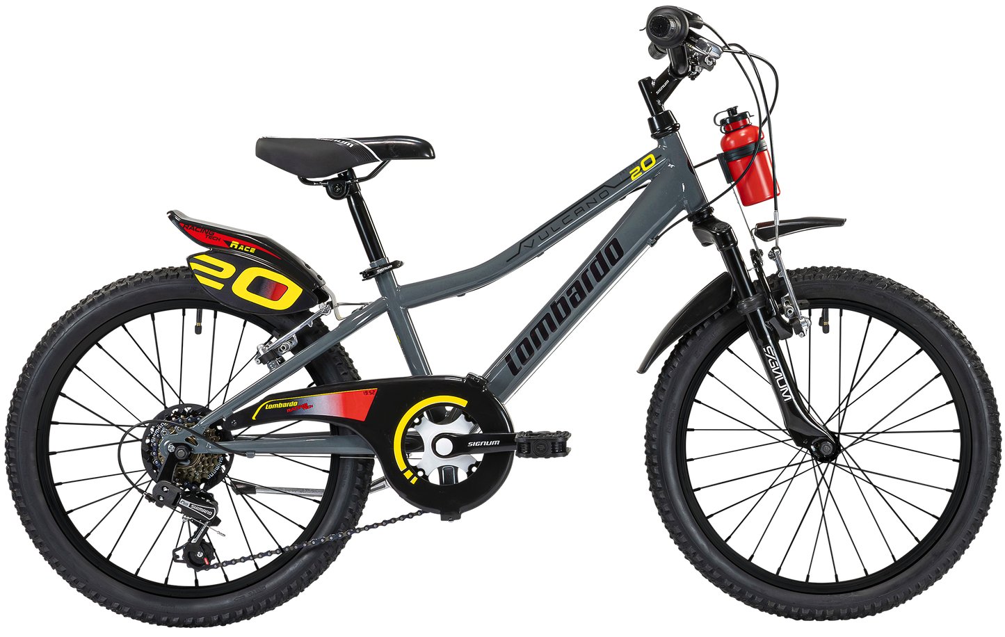 Lombardo Vulcano Race 20" Bambino 6 Velocità Ammortizzata