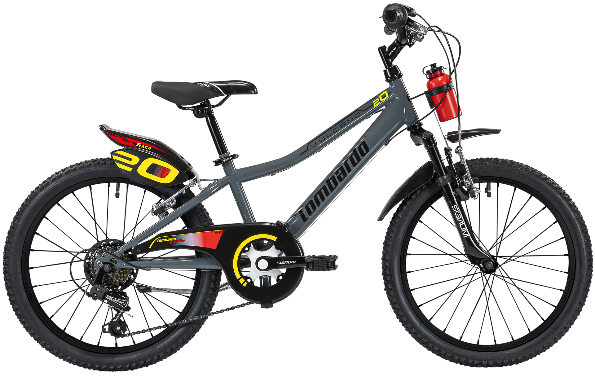 Lombardo Vulcano Race 20" Bambino 6 Velocità Ammortizzata