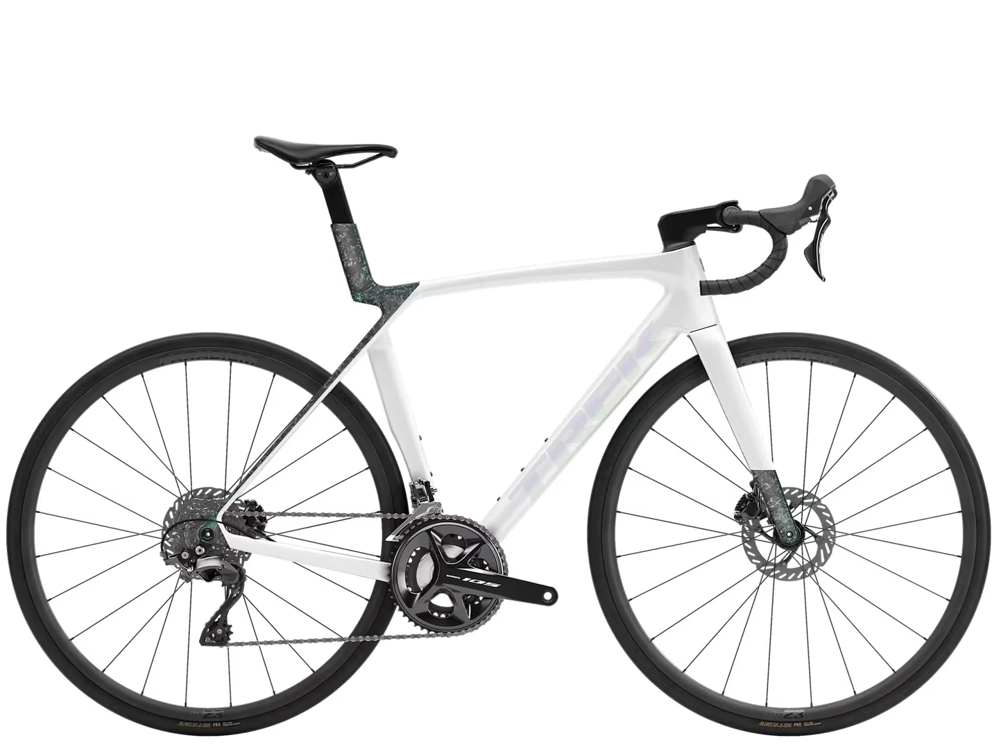 TREK Madone SL 5 Gen 8 Gloss Crystal White/Matte Deep Smoke 2026