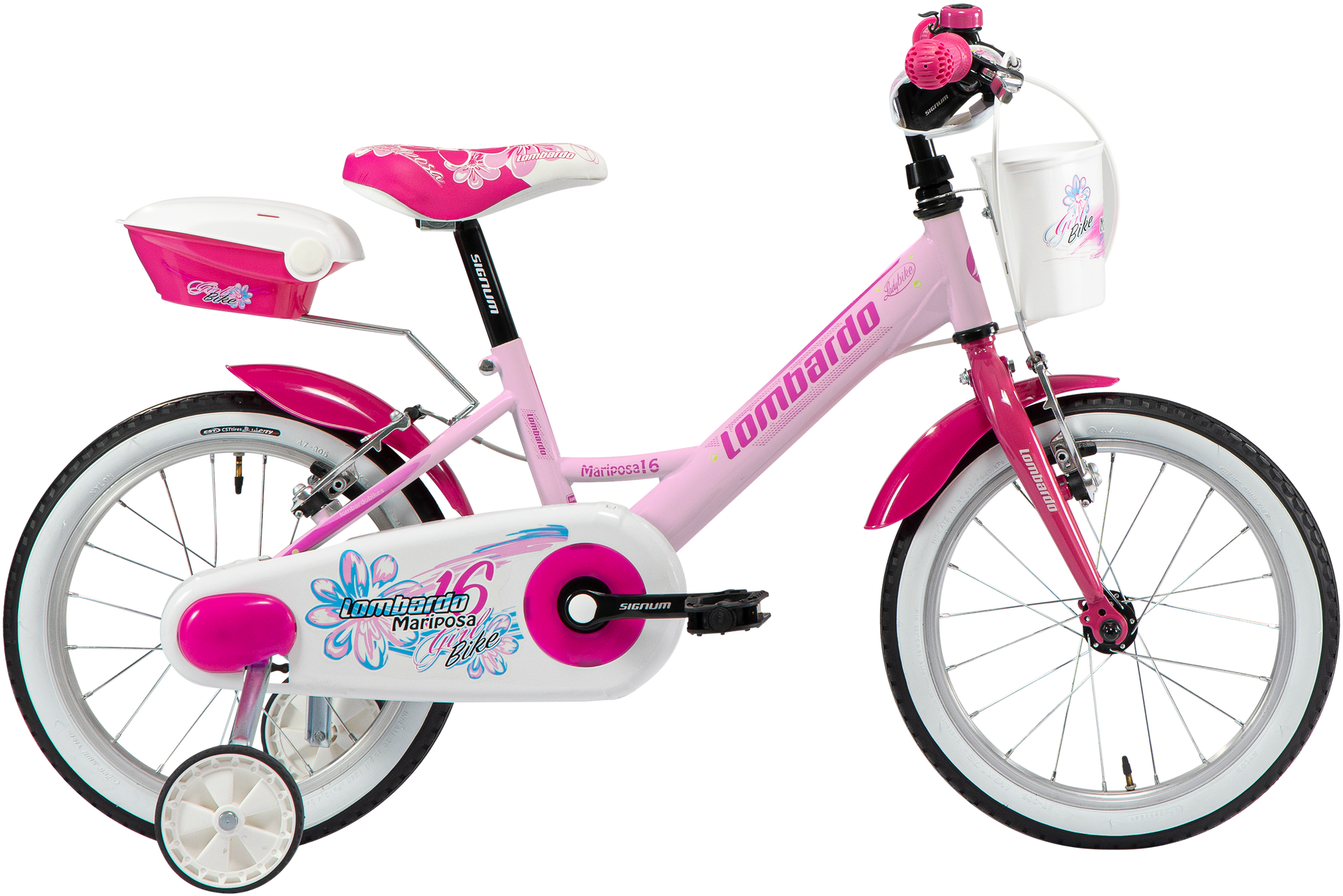 Lombardo Mariposa 16" Bicicletta Bambina