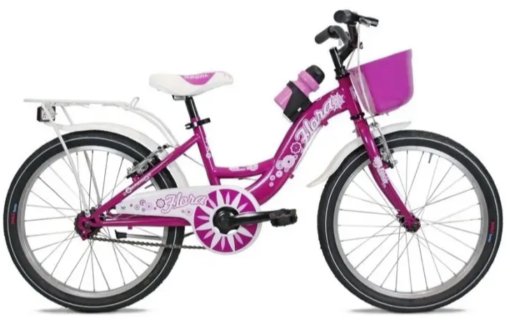 Brera Bicicletta Bambina 20'' Flora Senza Cambio